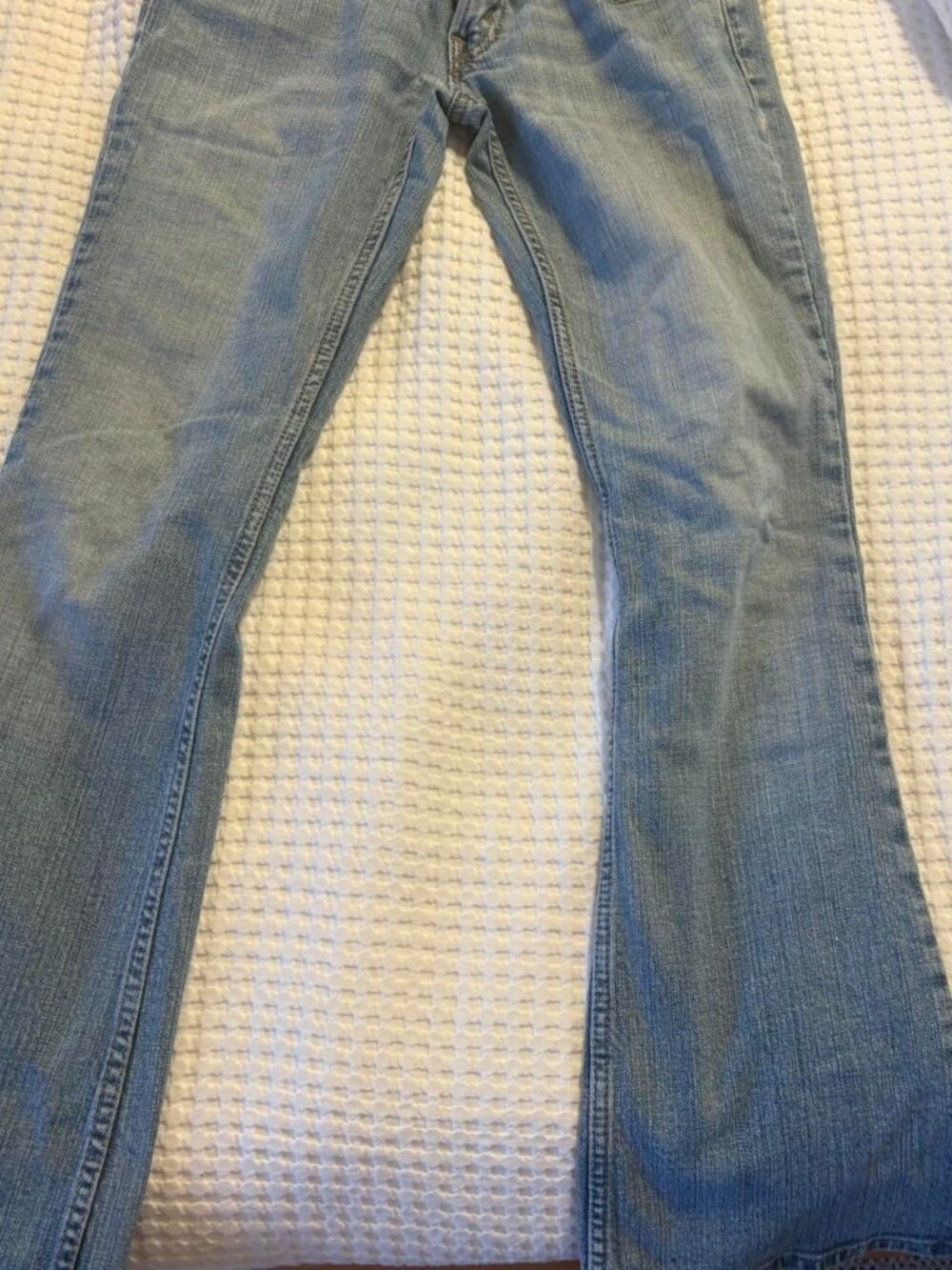 Levi's Women's Blue and Navy Jeans